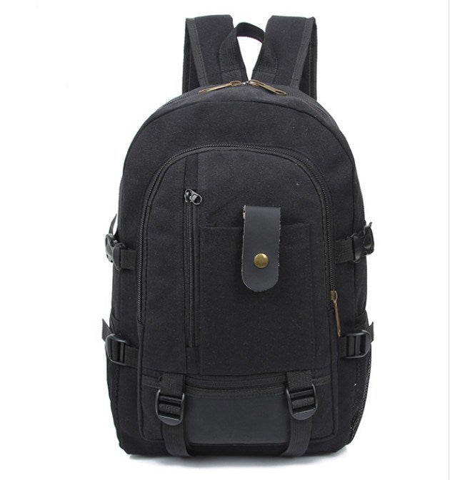 Canvas backpack, large and versatile