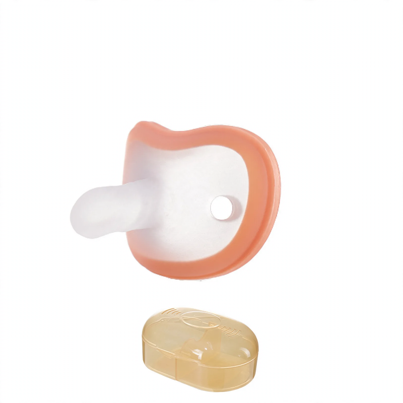 Soothing pacifier made of food-grade silicone