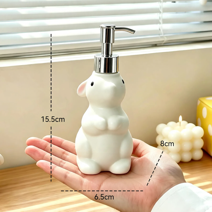 Hare soap dispenser, 180 ml, with pump closure