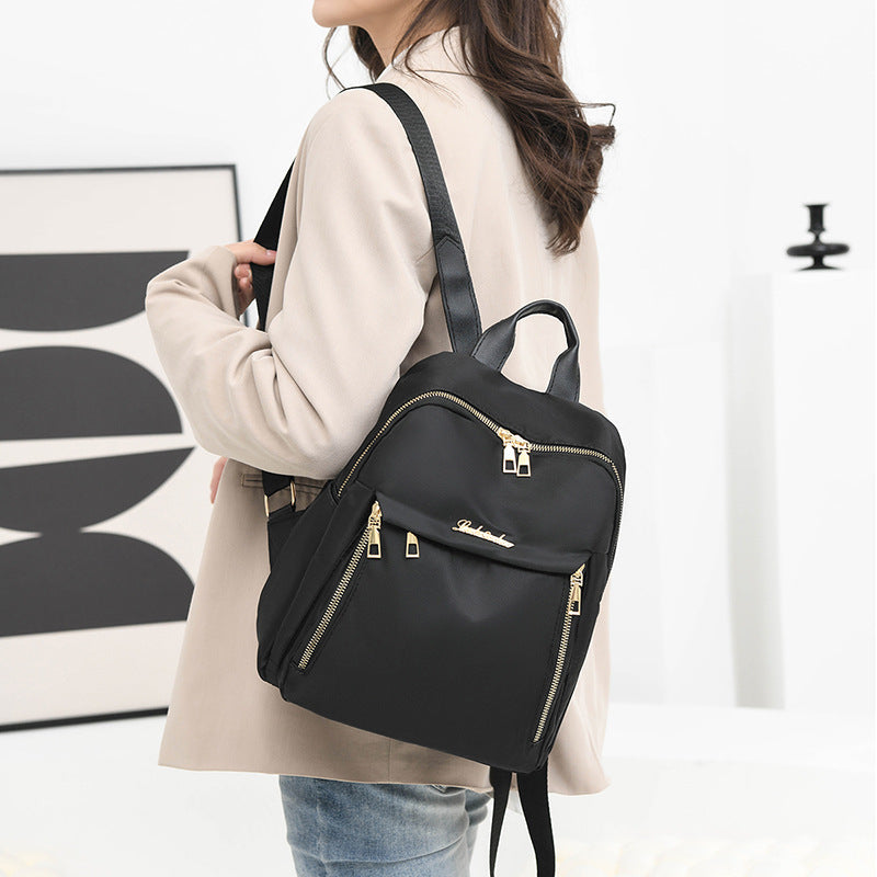 Women's backpack made of PU material, urban