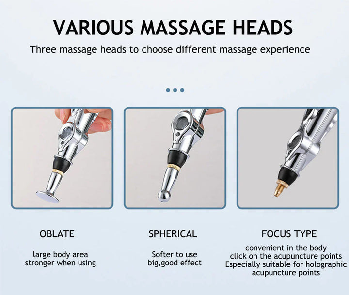 BowLift | Electronic Acupuncture Pen | Meridian Massage Device for Pain Relief