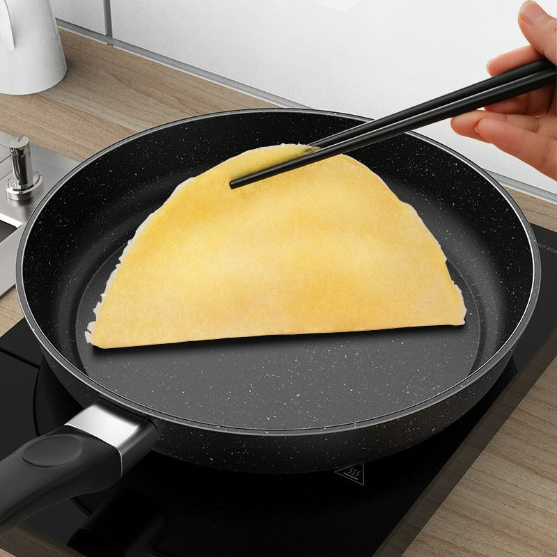 Stainless Steel Frying Pan with Glass Lid
