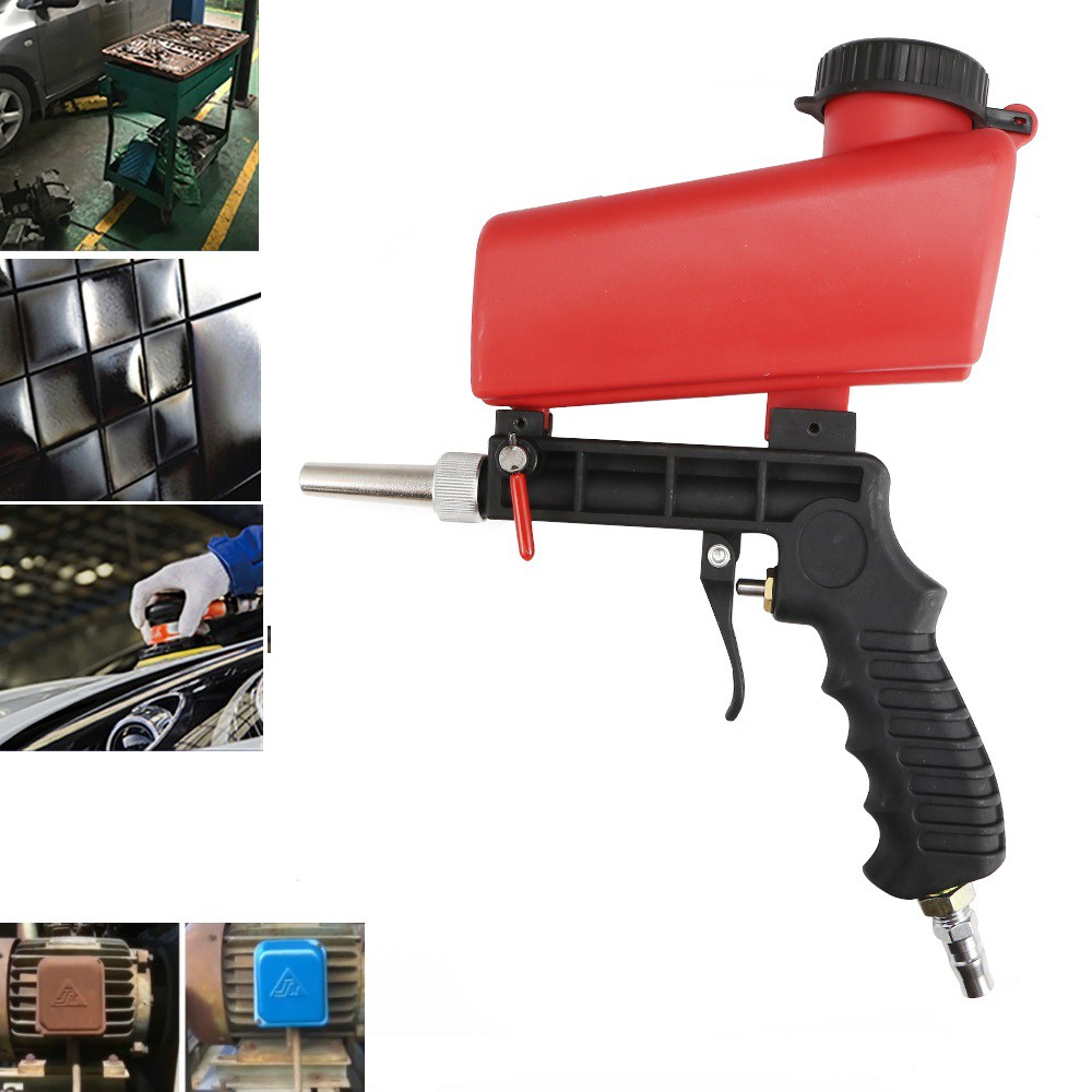Multi-purpose sandblasting gun | Bowlift
