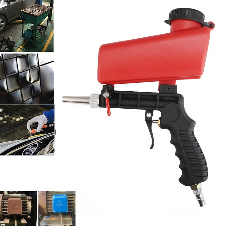 Multi-purpose sandblasting gun | Bowlift