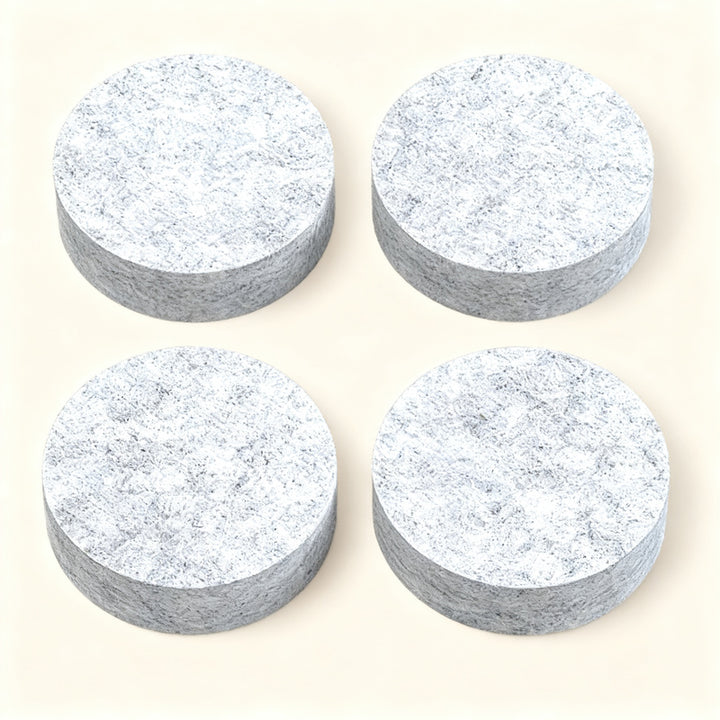 Felt chair glides, self-adhesive, furniture protection