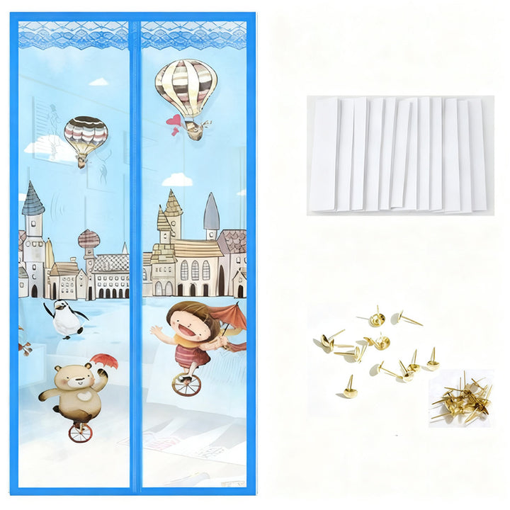 Magnetic Insect Screen Door Curtain