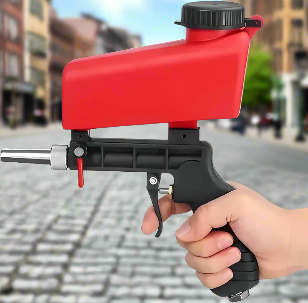 Multi-purpose sandblasting gun | Bowlift