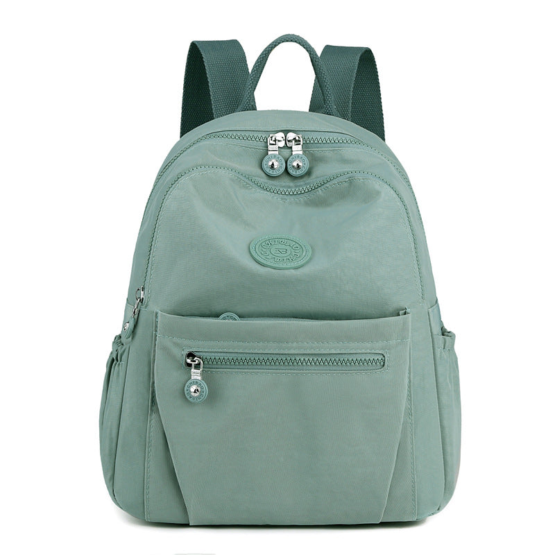 Lightweight nylon backpack with large capacity