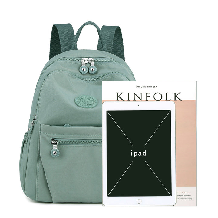 Lightweight nylon backpack with large capacity