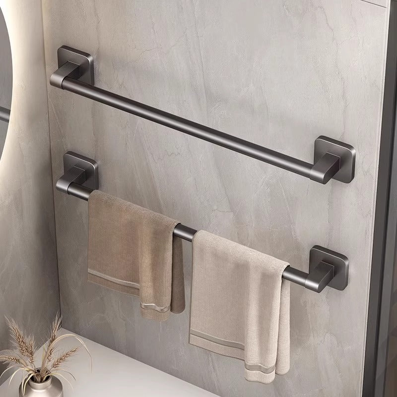 Towel holder without drilling, stainless steel, 30–80 cm