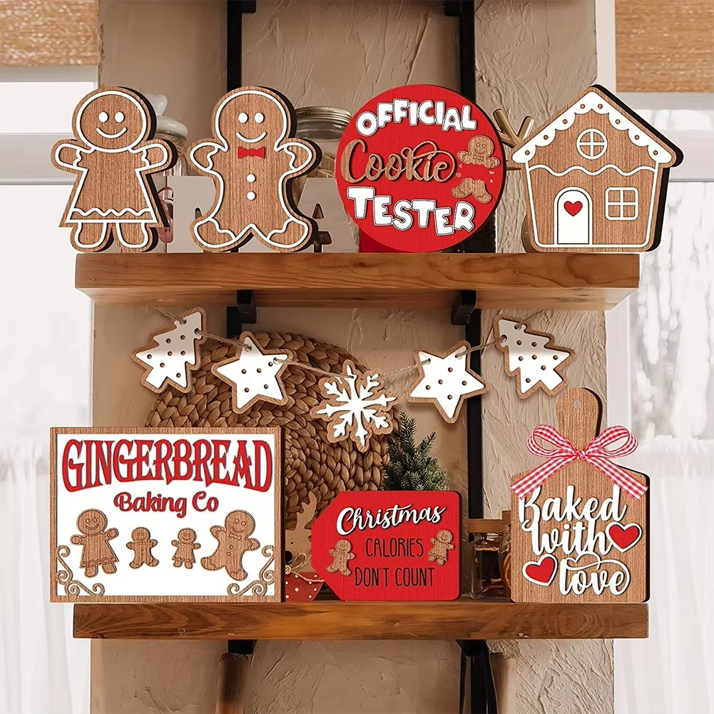 BowLift | Rustic Pattern Accessories Set Christmas Decoration Set