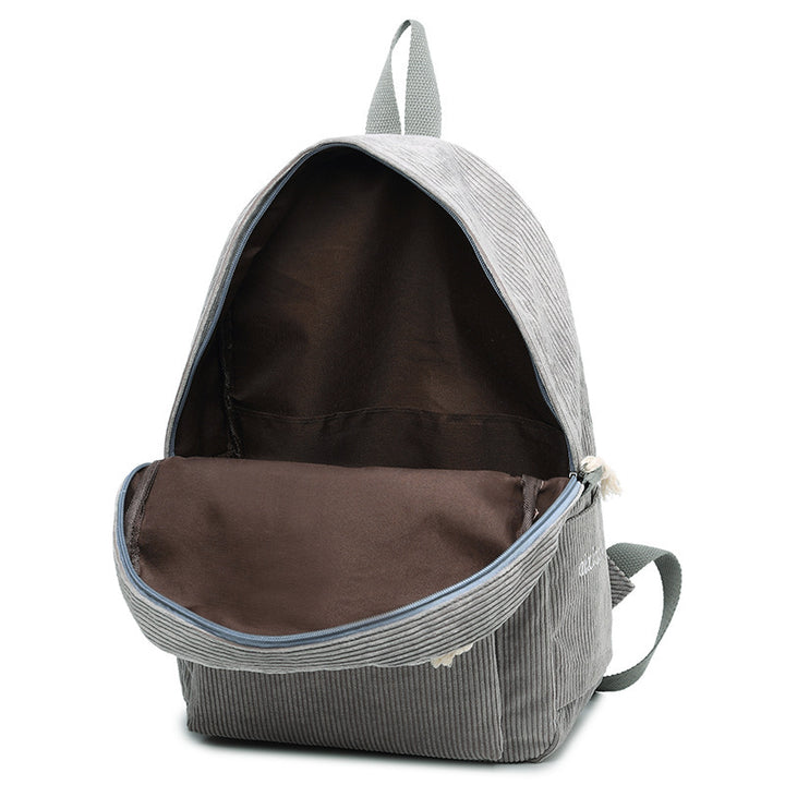 Cord backpack, 20–35 L, large capacity