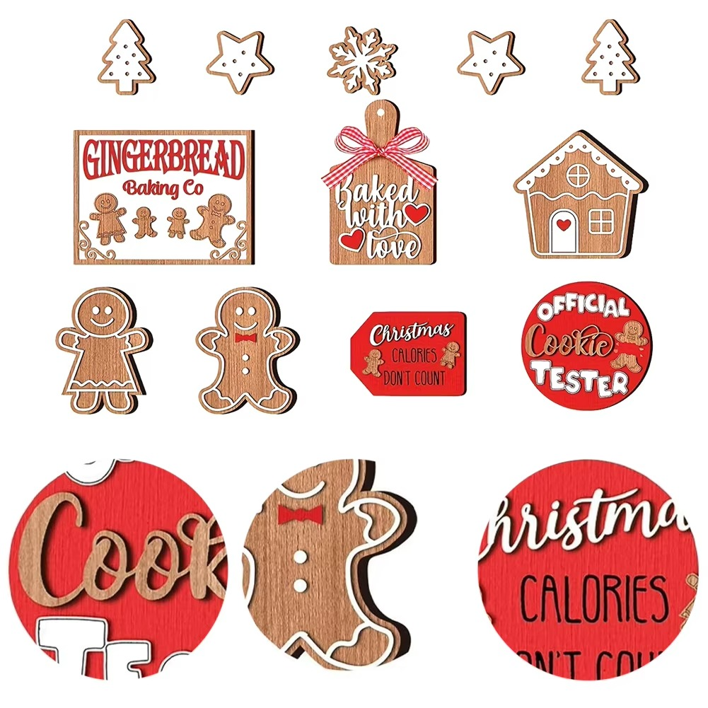 BowLift | Rustic Pattern Accessories Set Christmas Decoration Set