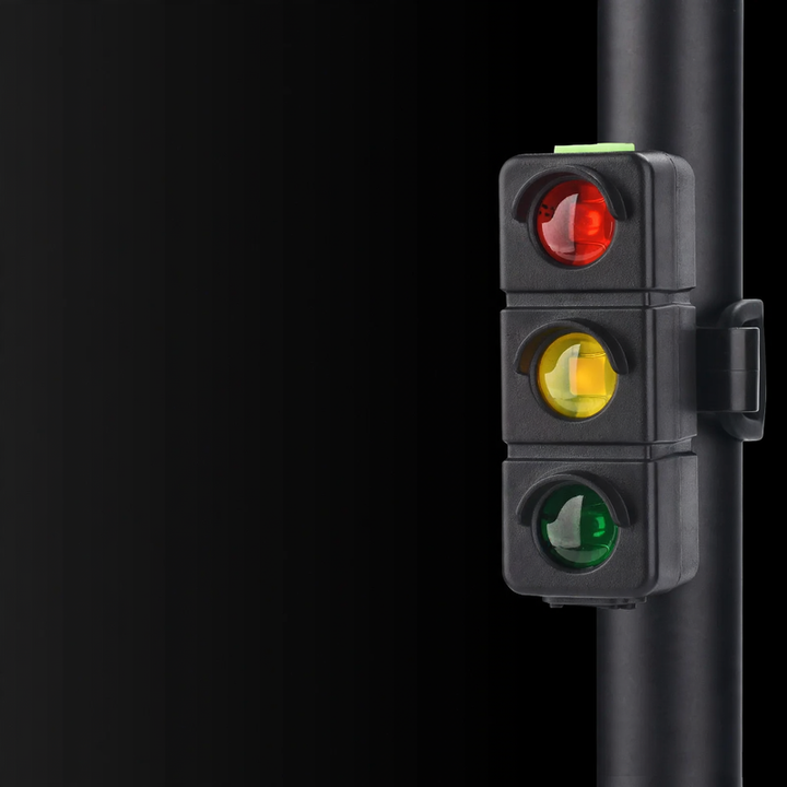 Bicycle rear light with USB charging, three colors