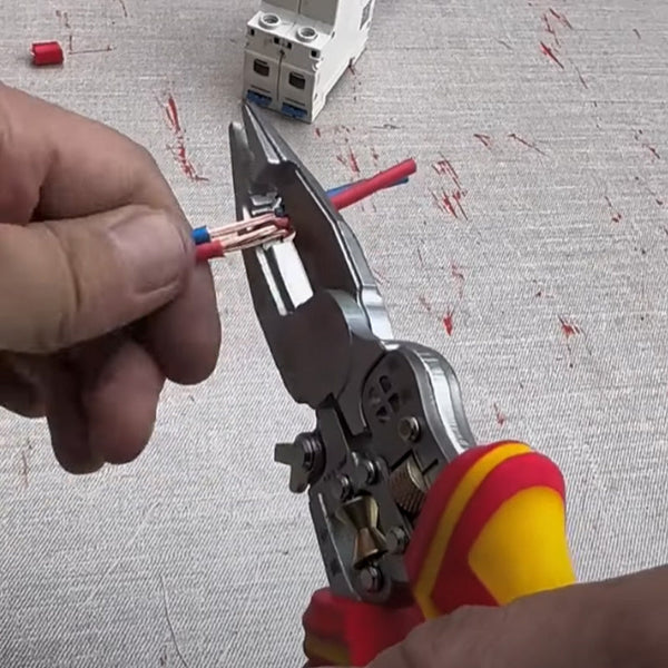 All-in-One Stripping Pliers | Perfect for Wrapping and Splitting Wire | Bowlift