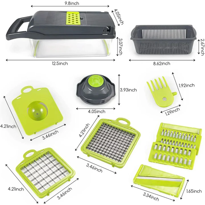 BowLift | 18-In-1 Vegetable Slicer