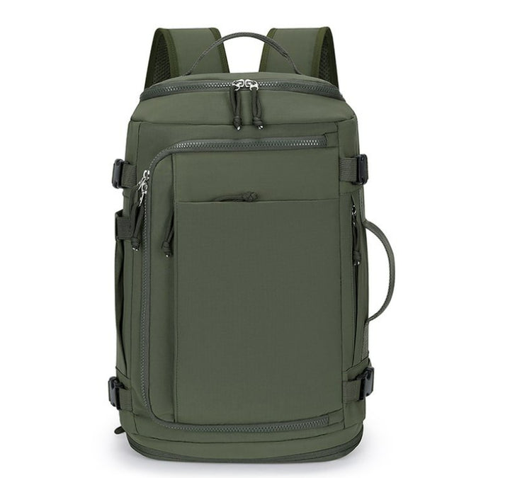 Nylon Backpack, 20–35 L, with shoe compartment and extension