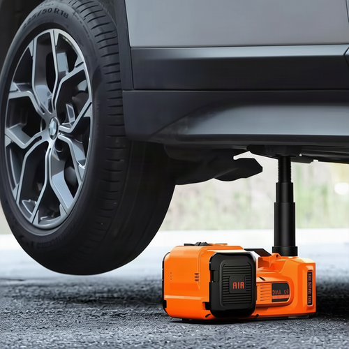 Electric car jack 5 tons with air pump