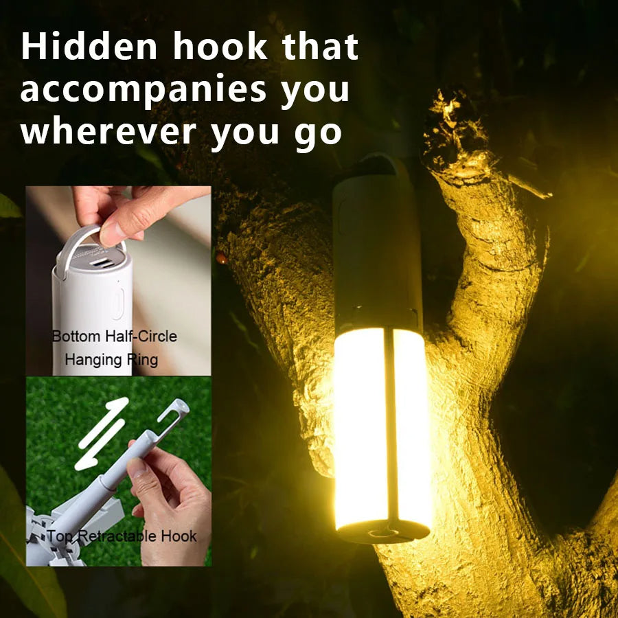BowLift | Folding Camping Lantern with 3 Light Modes