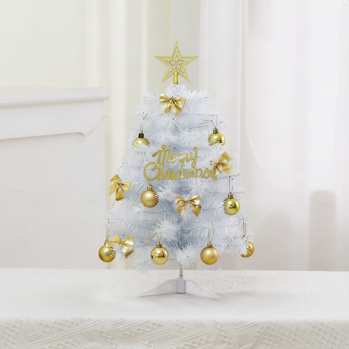 Artificial Christmas tree 130 cm incl. string lights