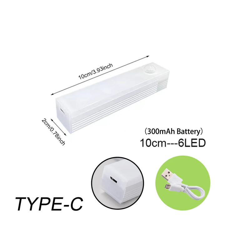 WIRELESS LED NIGHT LIGHT WITH MOTION SENSOR AND RECHARGEABLE BATTERY | Bowlift