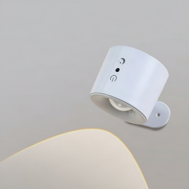 Wireless LED wall light with touch control