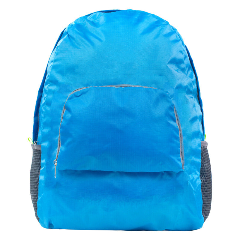 Foldable travel backpack made of polyester, 20-35 L