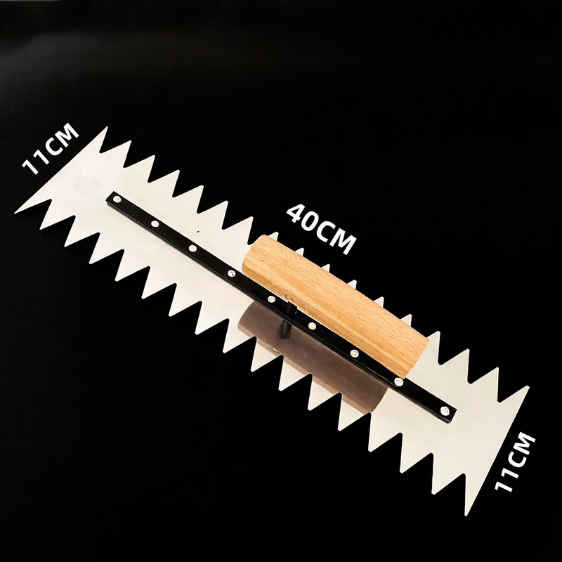 Stainless steel or manganese steel spatula