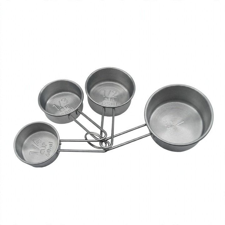 Stainless Steel Measuring Spoon Set, 4-Piece
