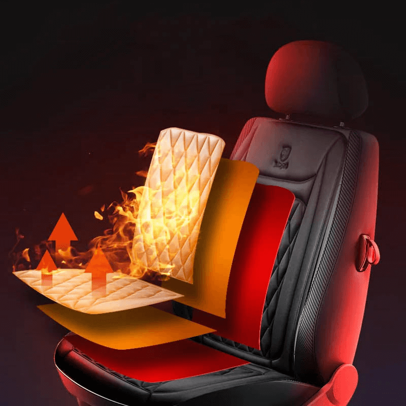 BowLift | Heated Car Seat Cover | Adjustable Temperature Control 30℃-65℃ for Cars, Trucks & Home Use