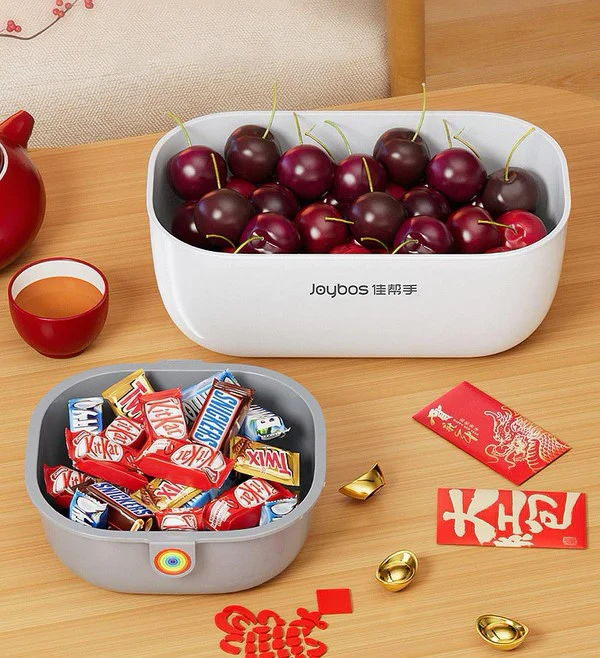 Practical Snack Bowl | 2-tier Design for Clean Snacking | Bowlift