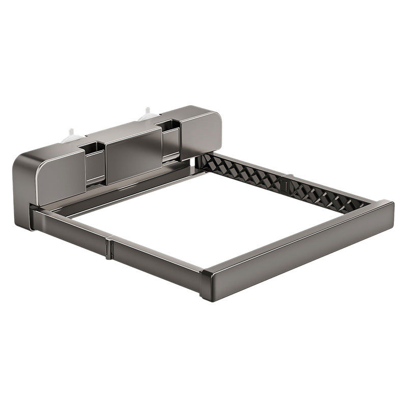 Wall shelf for sink, foldable