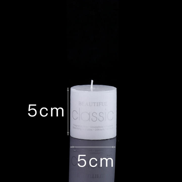 Crystal glass candle holder, European design, dual function