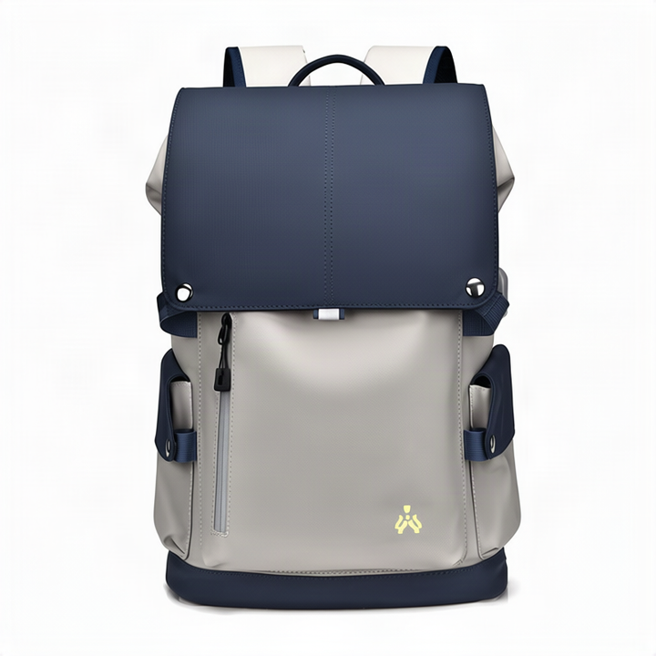 Backpack, 20–35 L, contrasting colors, up to 16 inches
