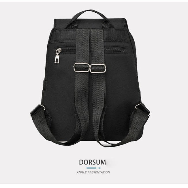 Breathable nylon backpack for women