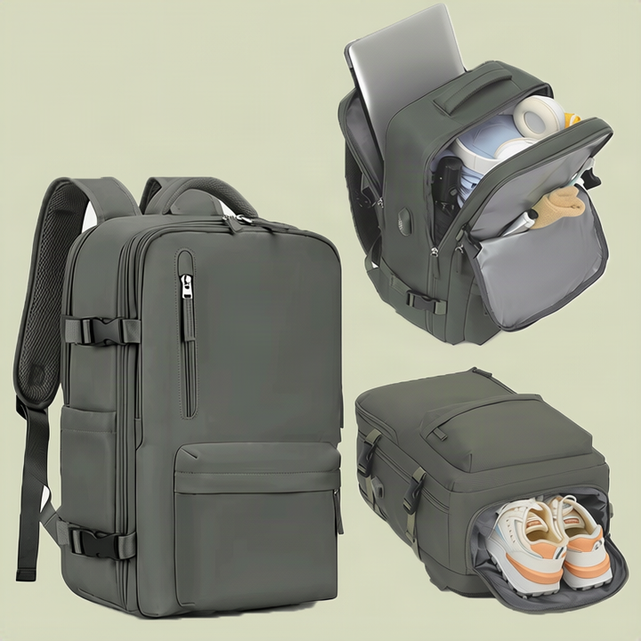 Waterproof travel backpack, 20–35 L, for laptops