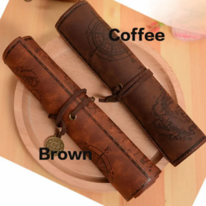 BowLift | Vintage Leather Pencil Case
