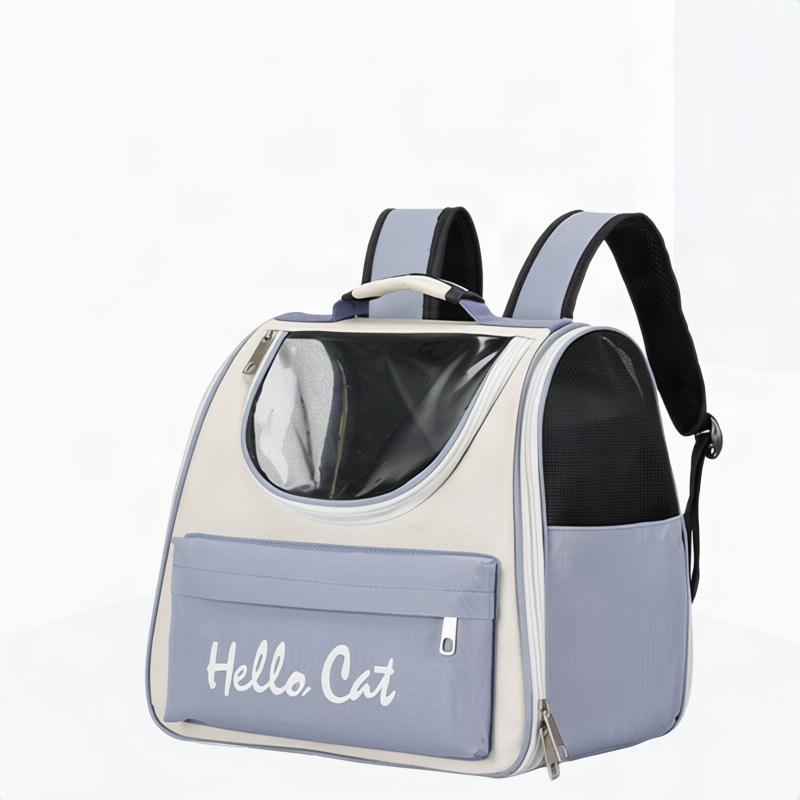 Transport backpack for dogs and cats, canvas