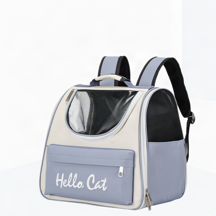 Transport backpack for dogs and cats, canvas