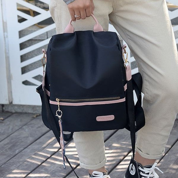 Lightweight backpack made of oxford fabric for travel