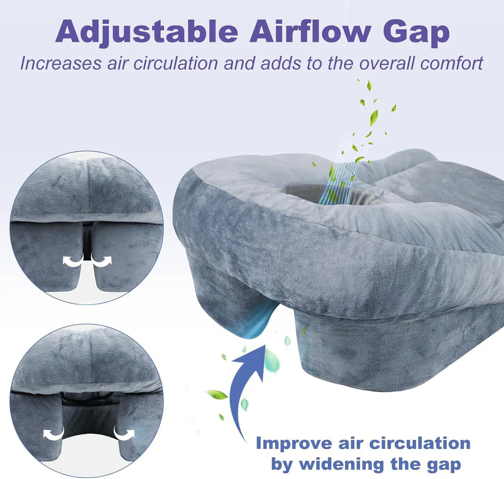 BowLift | Face Down Pillow For Comfortable Stomach Sleeping After Surgery