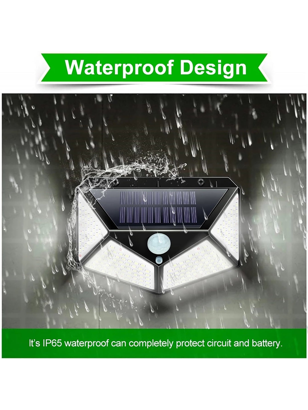 MULTIFUNCTIONAL SOLAR LAMP - WATERPROOF LED GARDEN LIGHT WITH MOTION SENSOR | Bowlift