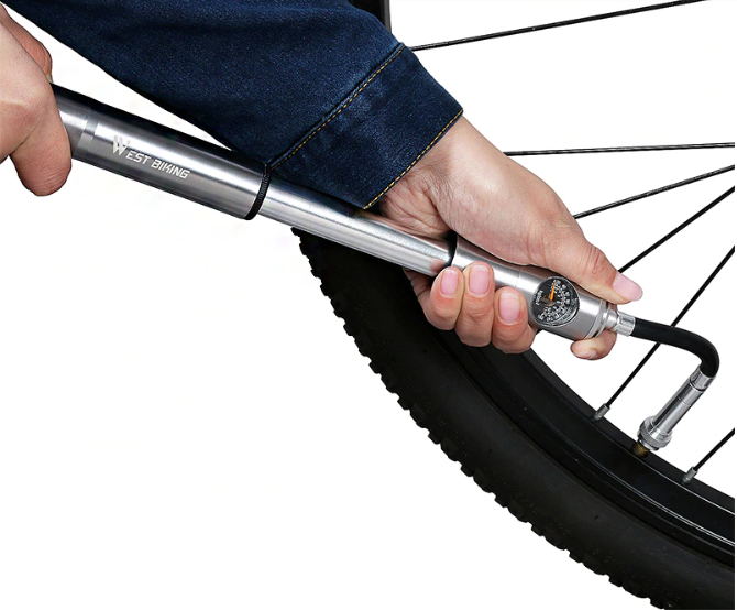 BowLift | Bike Pump - Mini Bike Pump - Hand Bike Pump