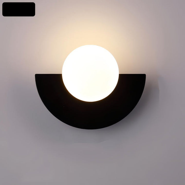 BowLift | Semi-Circular Wall Lamp in Scandinavian Style Minimalism and Warm Light