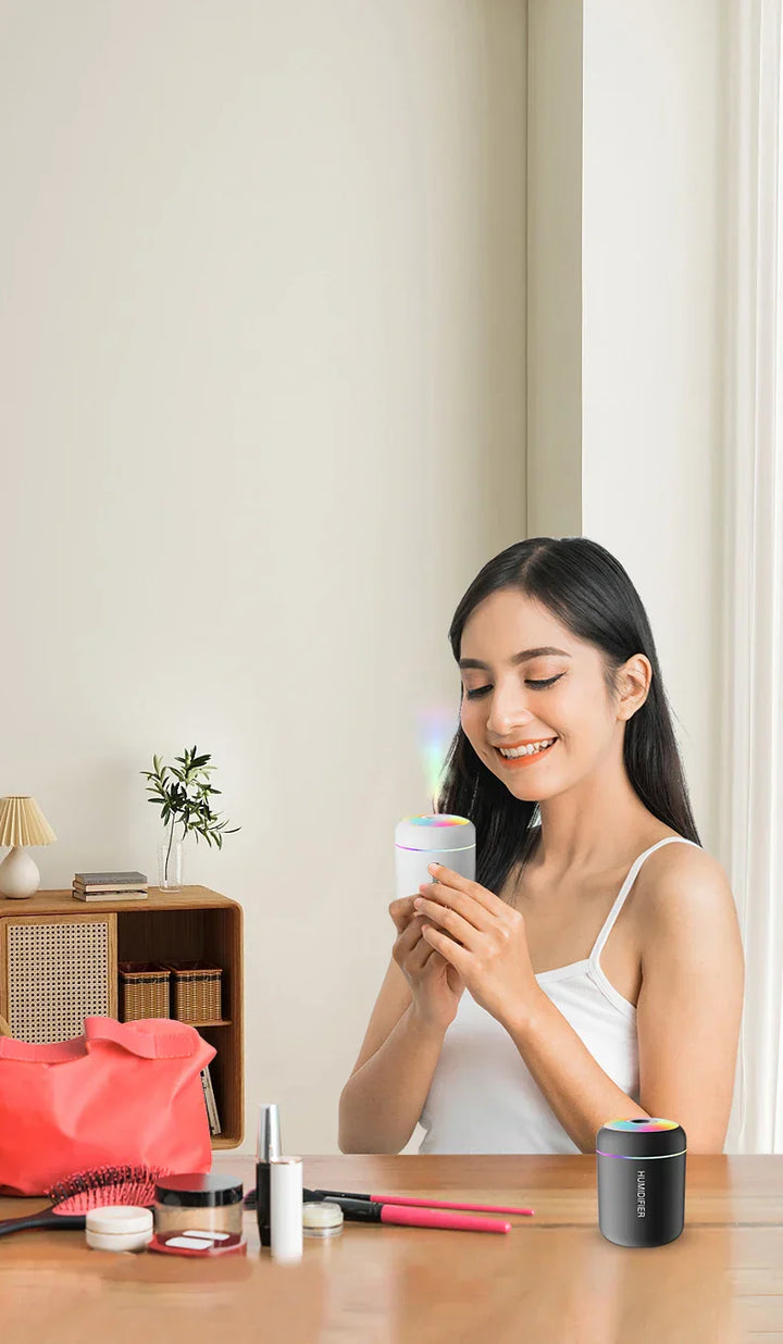 Compact USB Humidifier for Car & Bedroom Bowlift