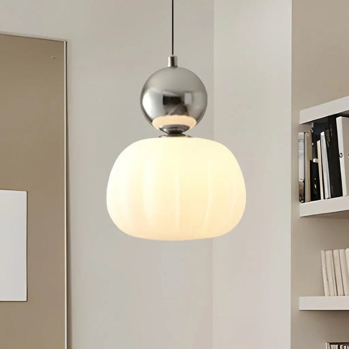 BowLift | Art Deco Pendant Lamp in Cream Shade – Style and Refinement
