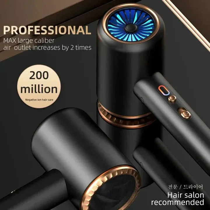 BowLift | HairShine Turbo – Hairdryer with Ion Boost & Extra Volume