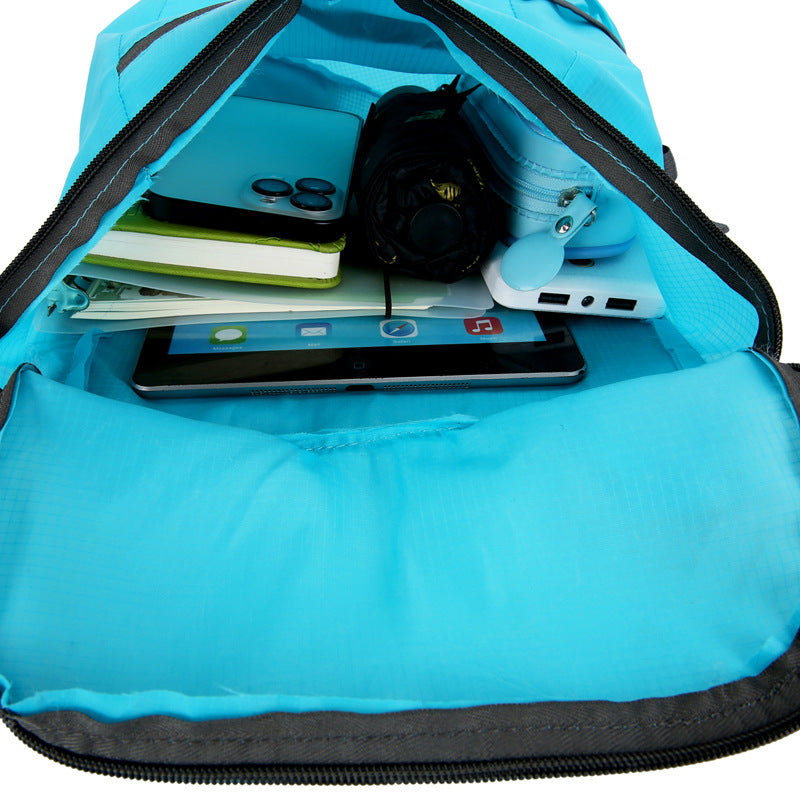 Backpack, 20–35 L, water-repellent, oxford fabric