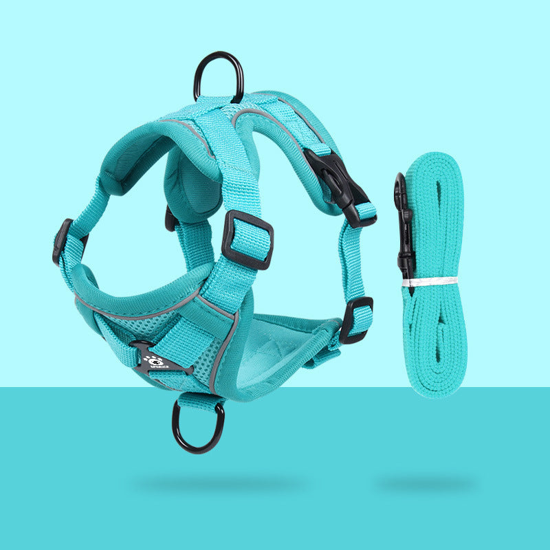 Dog harness for large dogs, padded