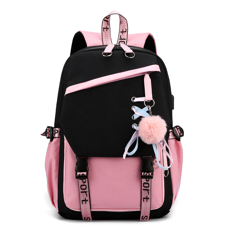 Simple backpack for laptop, 14 inches, 20–35 L